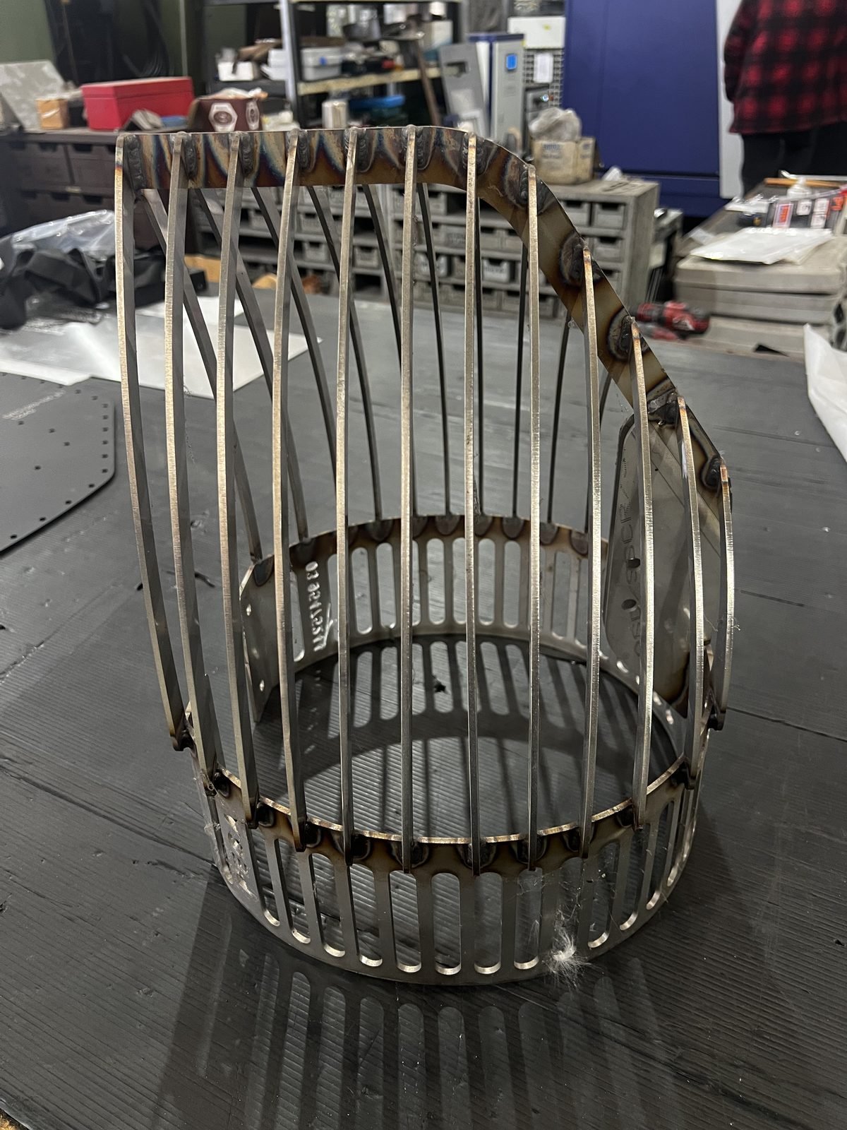 Stainless steel welded assembly